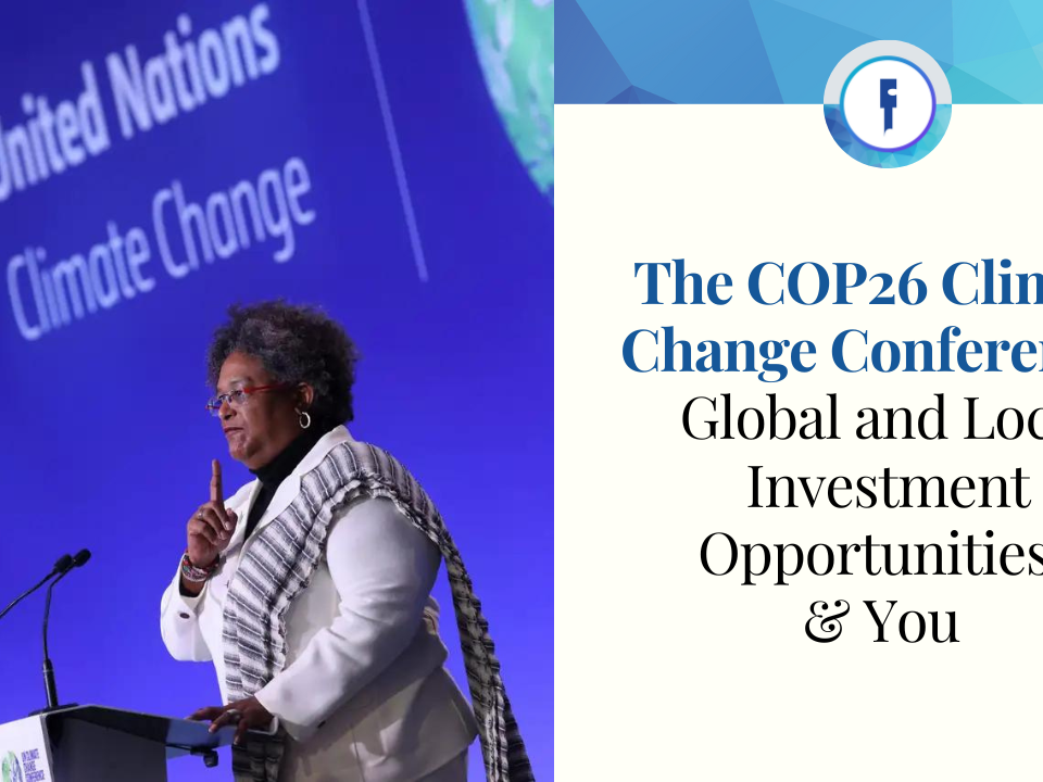 The COP26 Climate Change Conference, Global and Local Investment Opportunities, & You